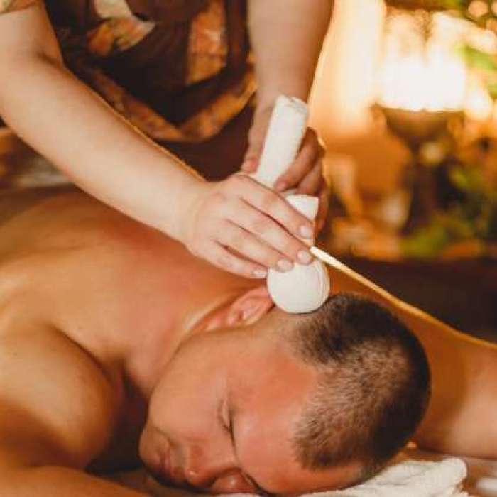 Herbal массаж (проработка головы и лица/ног и спины)