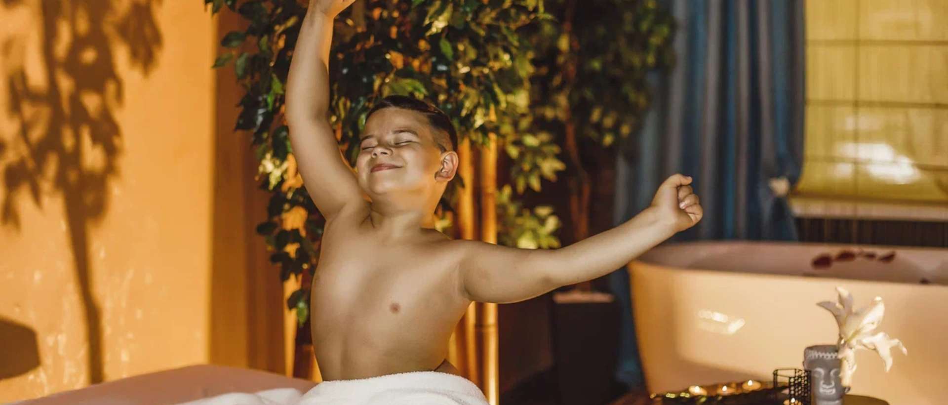 Общий массаж для детей